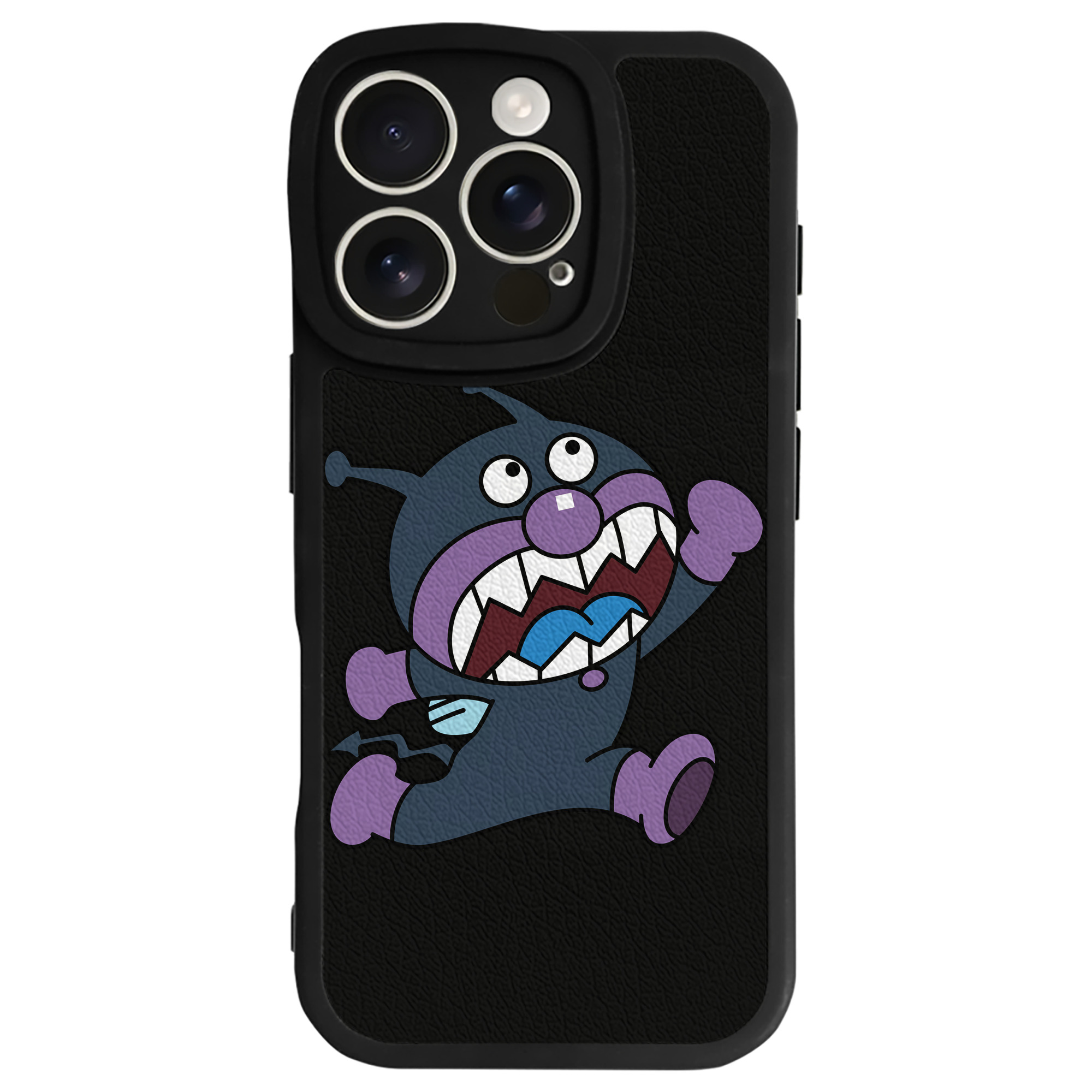 （画像用） アンパンマン Anpanman 【iPhone 16シリーズ対応】シリコンスマホケース（レザー調） 材質：シリコン